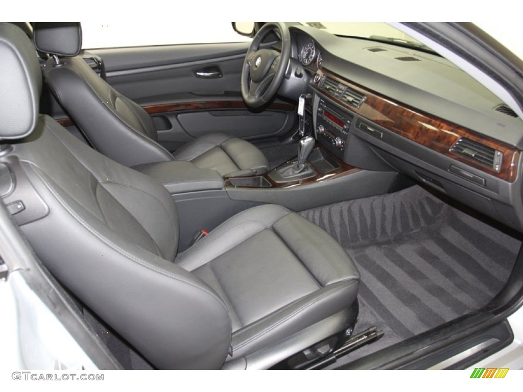 Black Interior 2011 BMW 3 Series 335i Coupe Photo #79649720