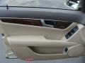 Almond Beige/Mocha 2012 Mercedes-Benz C 300 Luxury 4Matic Door Panel