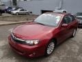 Camellia Red Pearl - Impreza 2.5i Premium Sedan Photo No. 3