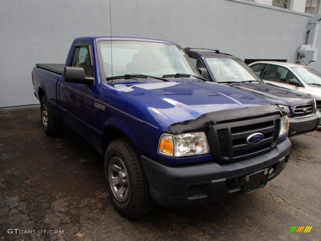 2006 Ranger XL Regular Cab - Sonic Blue Metallic / Medium Dark Flint photo #1