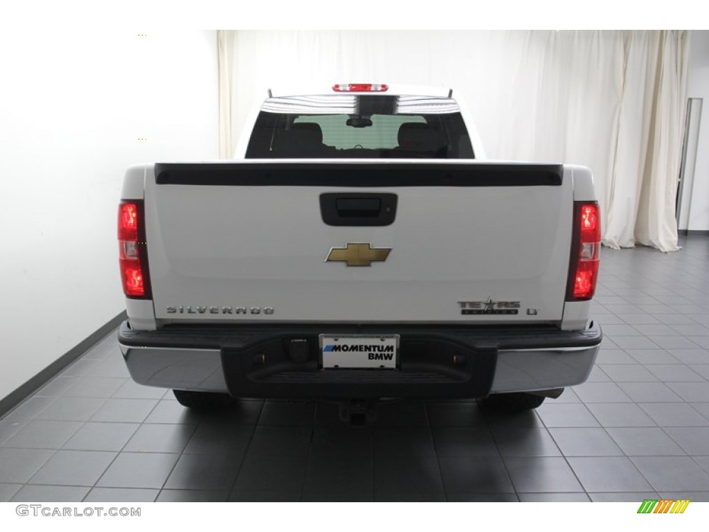 2007 Silverado 1500 LT Extended Cab - Summit White / Ebony Black photo #13