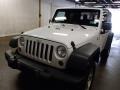 2012 Bright White Jeep Wrangler Sport 4x4  photo #3