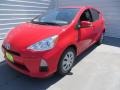 2013 Absolutely Red Toyota Prius c Hybrid Two  photo #10