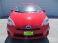 2013 Absolutely Red Toyota Prius c Hybrid Two  photo #11