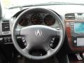 2006 Acura MDX Ebony Interior Steering Wheel Photo
