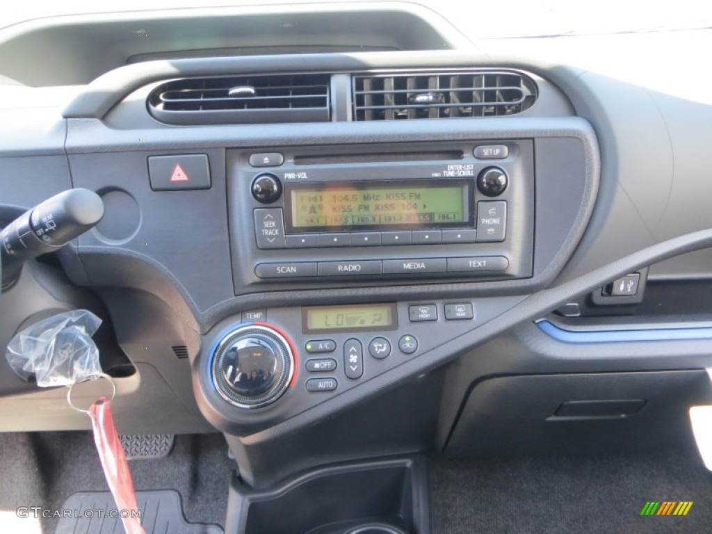 2013 Toyota Prius c Hybrid Two Controls Photo #79651397