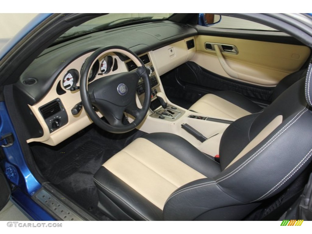 Sienna Beige Interior 2001 Mercedes-Benz SLK 230 Kompressor Roadster Photo #79651401
