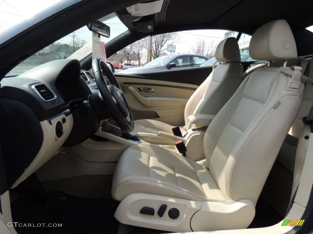 Cornsilk Beige Interior 2007 Volkswagen Eos 2.0T Photo #79651479
