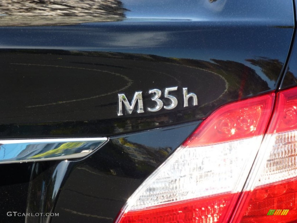 2012 M Hybrid Sedan - Black Obsidian / Graphite photo #9