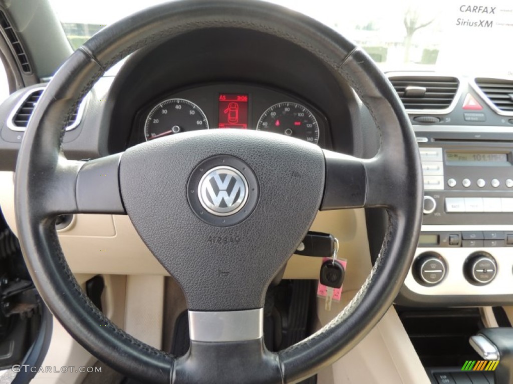2007 Volkswagen Eos 2.0T Steering Wheel Photos