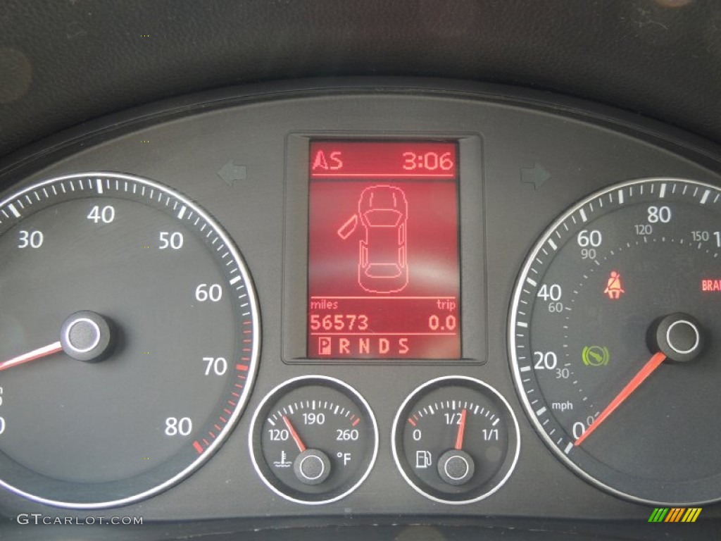 2007 Volkswagen Eos 2.0T Gauges Photo #79651552