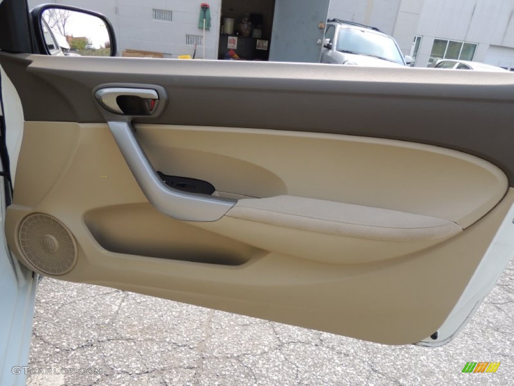 2008 Honda Civic EX Coupe Ivory Door Panel Photo #79651808