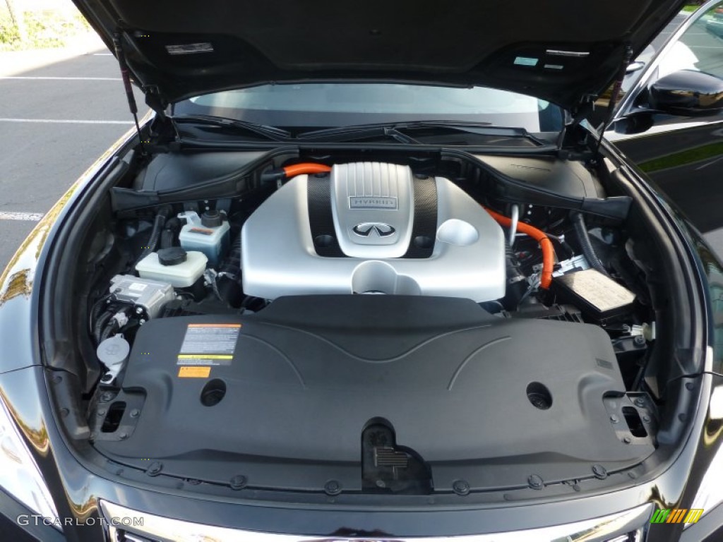 2012 Infiniti M Hybrid Sedan 3.7 Liter h DOHC 24-Valve CVTCS V6 Gasoline/Direct Response Hybrid Engine Photo #79651843