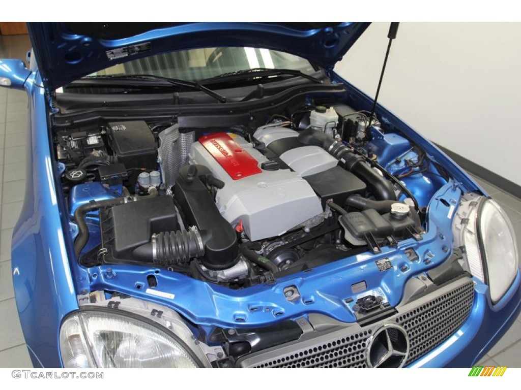 2001 Mercedes-Benz SLK 230 Kompressor Roadster 2.3L Supercharged DOHC 16V 4 Cylinder Engine Photo #79651964