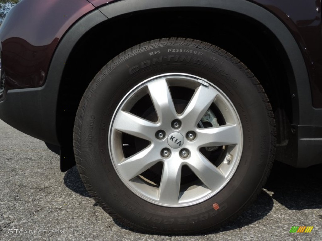 2012 Kia Sorento LX Wheel Photo #79652180