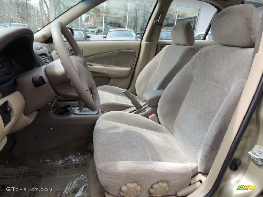 2002 Sentra GXE - Iced Cappuccino / Sand Beige photo #15