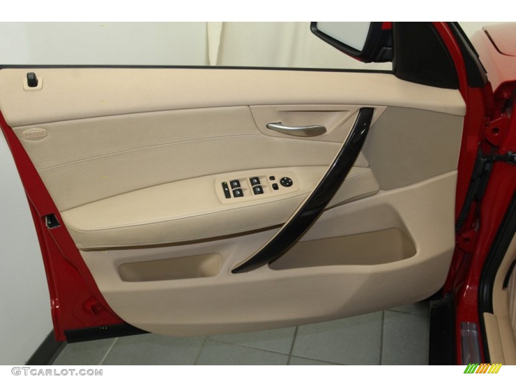 2007 X3 3.0si - Crimson Red / Sand Beige photo #15