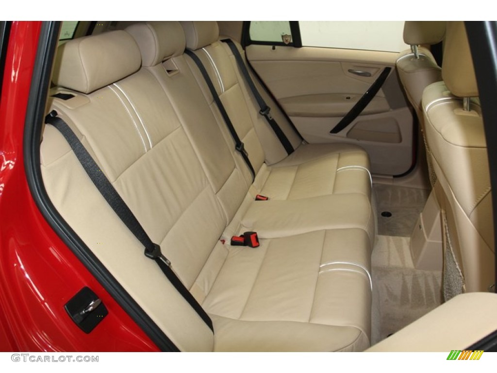 2007 BMW X3 3.0si Rear Seat Photos