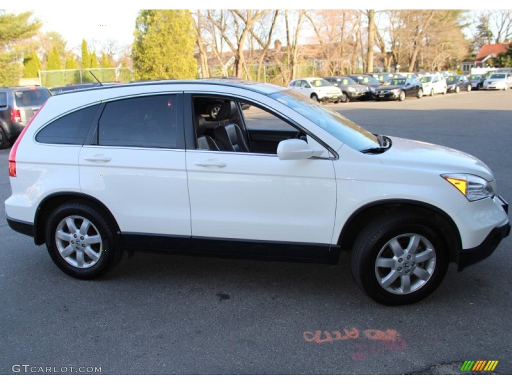 2007 CR-V EX-L - Taffeta White / Gray photo #5