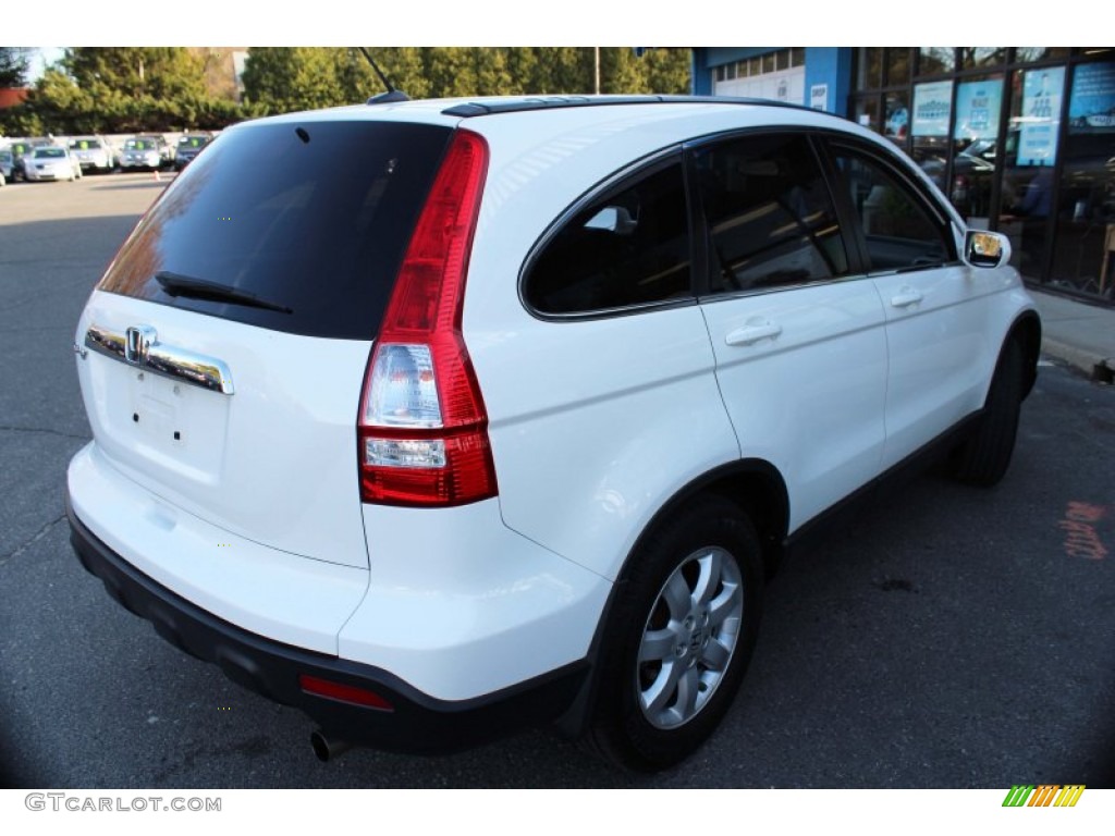 2007 CR-V EX-L - Taffeta White / Gray photo #6