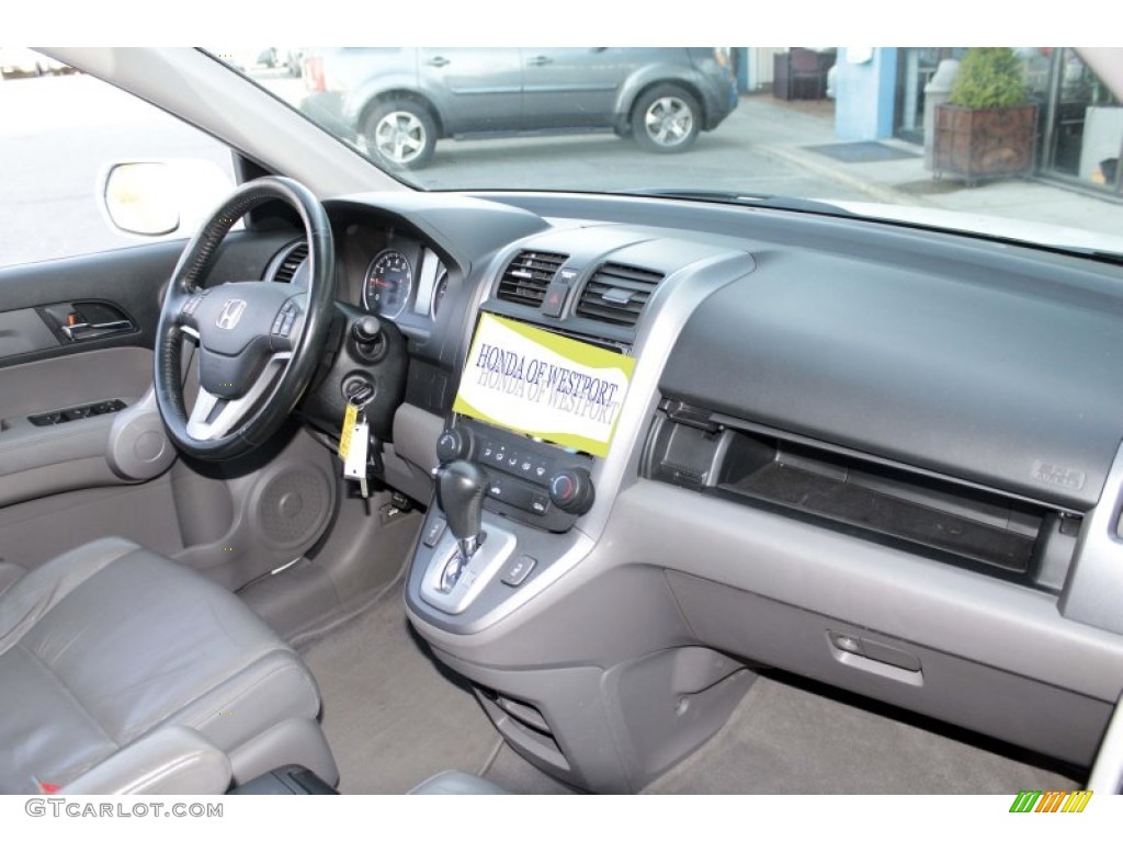 2007 CR-V EX-L - Taffeta White / Gray photo #8