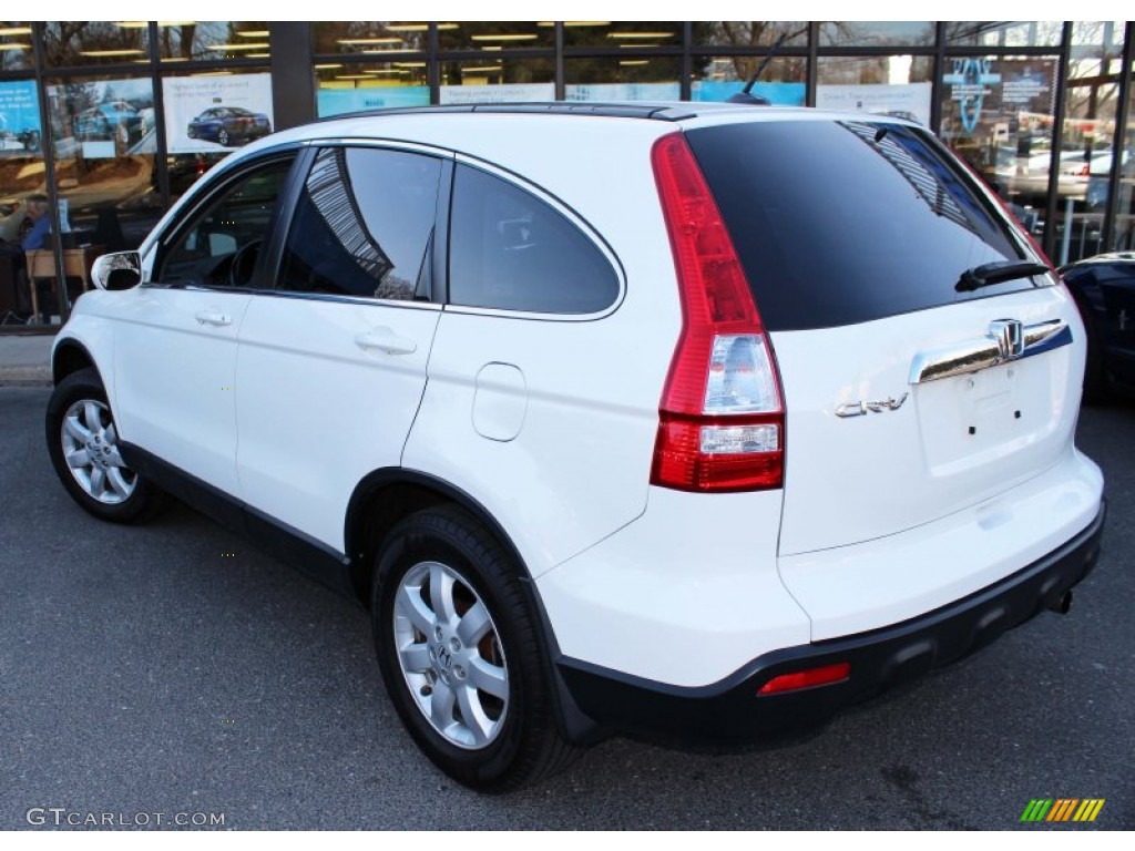 2007 CR-V EX-L - Taffeta White / Gray photo #10