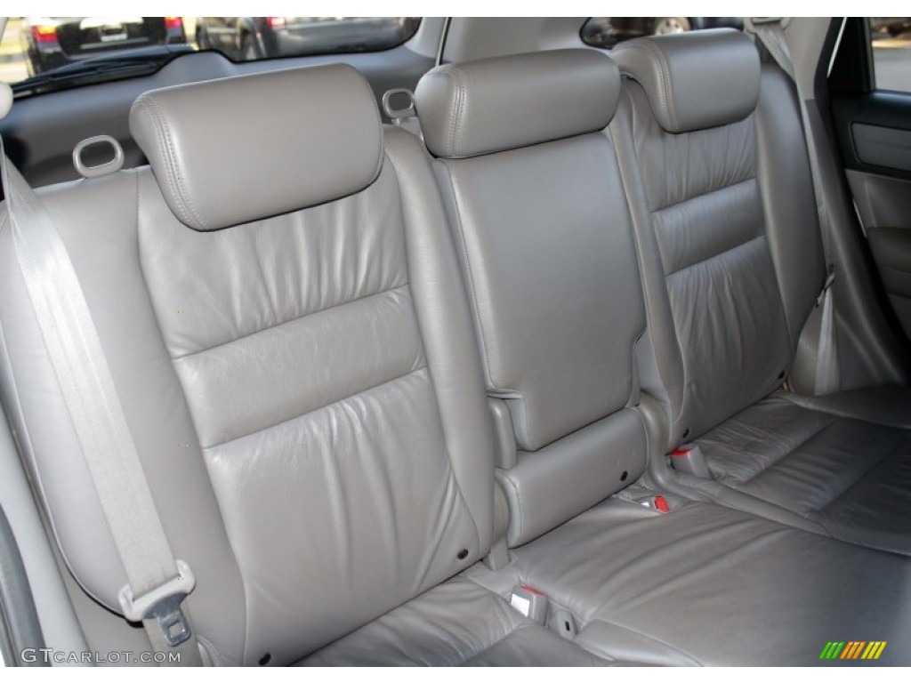 2007 CR-V EX-L - Taffeta White / Gray photo #11