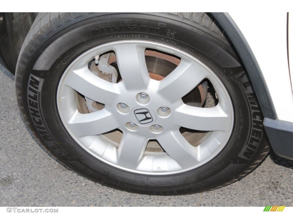 2007 CR-V EX-L - Taffeta White / Gray photo #17