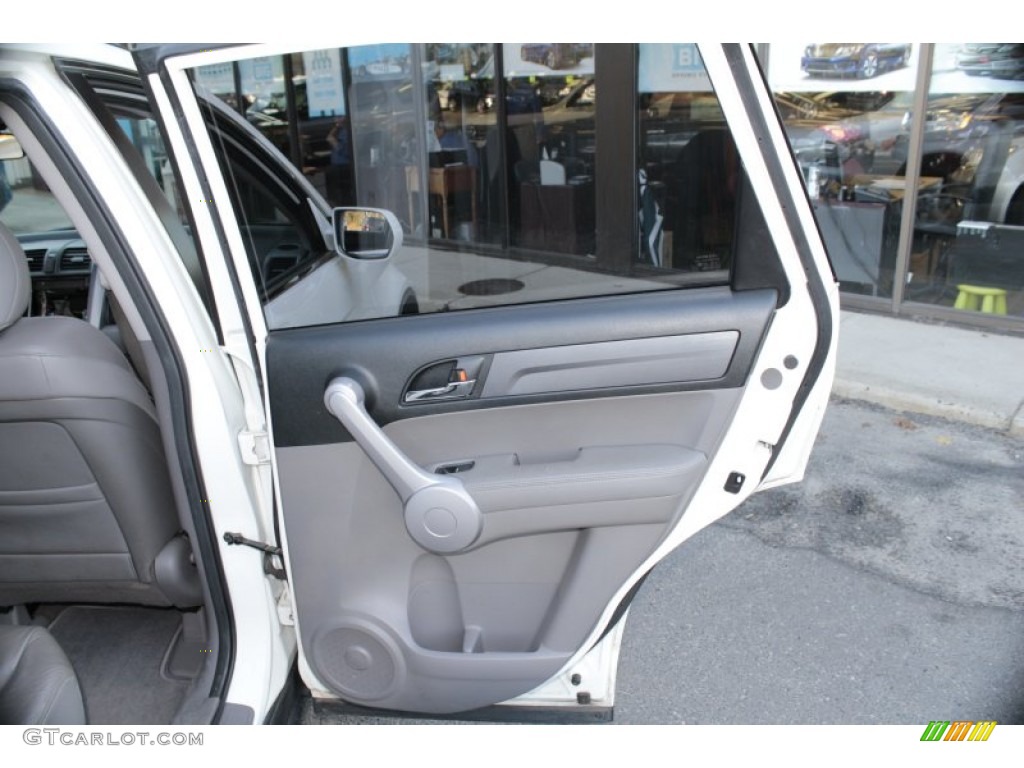 2007 CR-V EX-L - Taffeta White / Gray photo #19