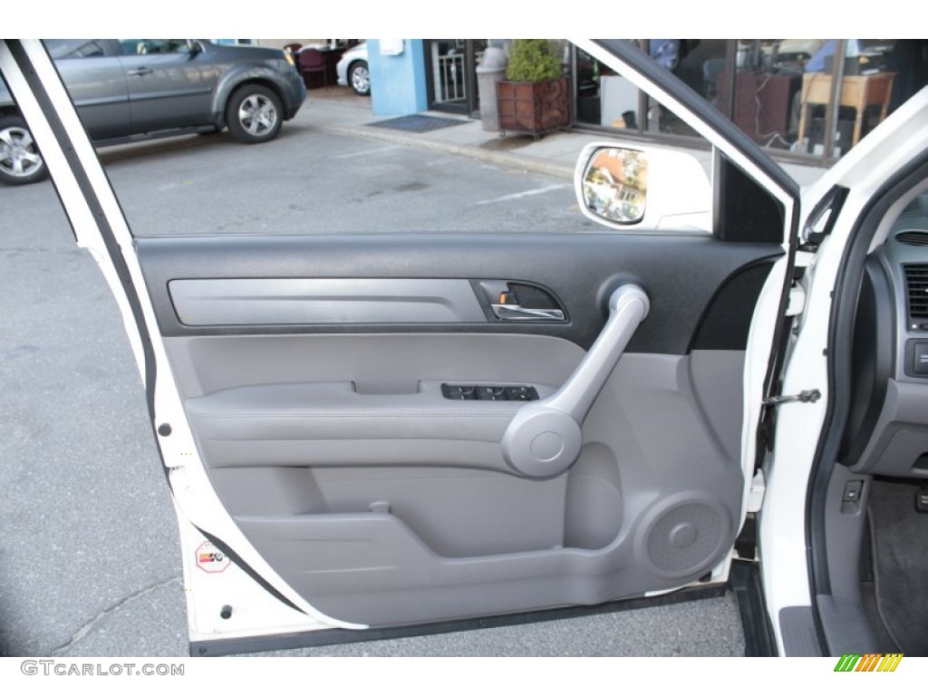 2007 CR-V EX-L - Taffeta White / Gray photo #20