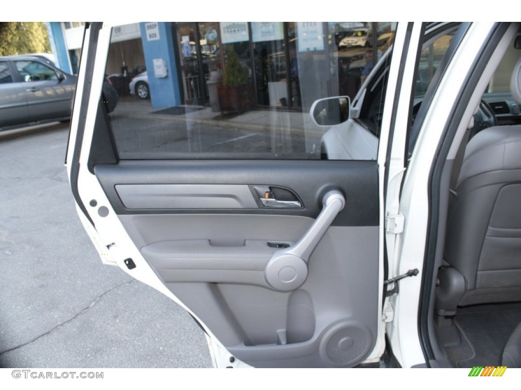 2007 CR-V EX-L - Taffeta White / Gray photo #21