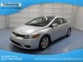 2006 Alabaster Silver Metallic Honda Civic EX Coupe  photo #2