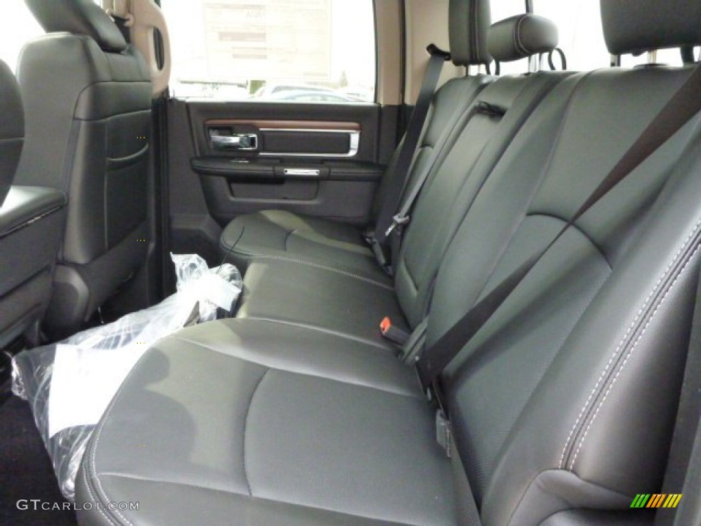 2013 Ram 2500 Laramie Crew Cab 4x4 Rear Seat Photo #79655258