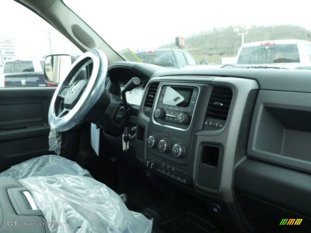 2013 3500 Tradesman Crew Cab 4x4 Dually Chassis - Black / Black/Diesel Gray photo #7