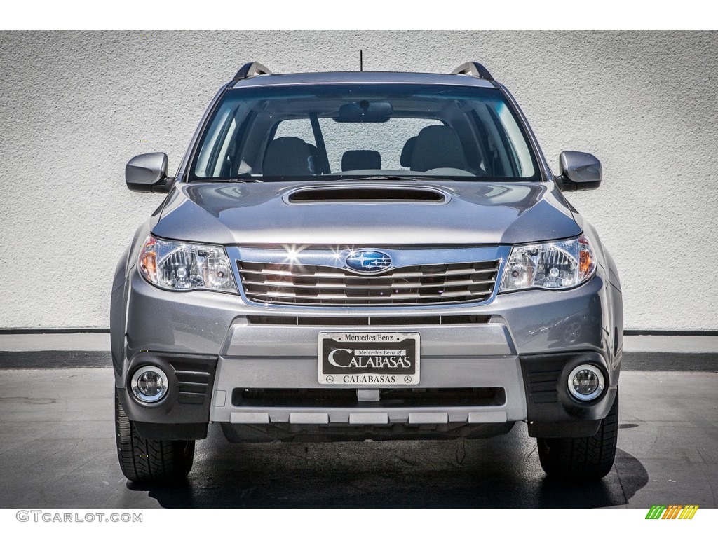 2010 Forester 2.5 XT Limited - Steel Silver Metallic / Platinum photo #2