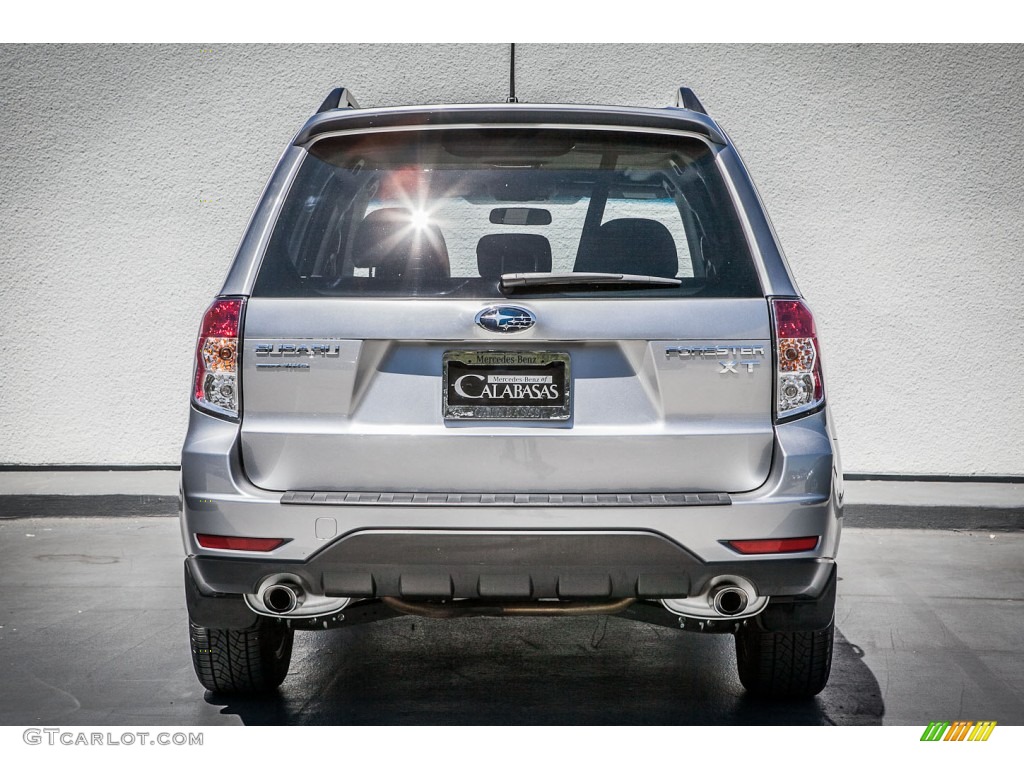2010 Forester 2.5 XT Limited - Steel Silver Metallic / Platinum photo #3