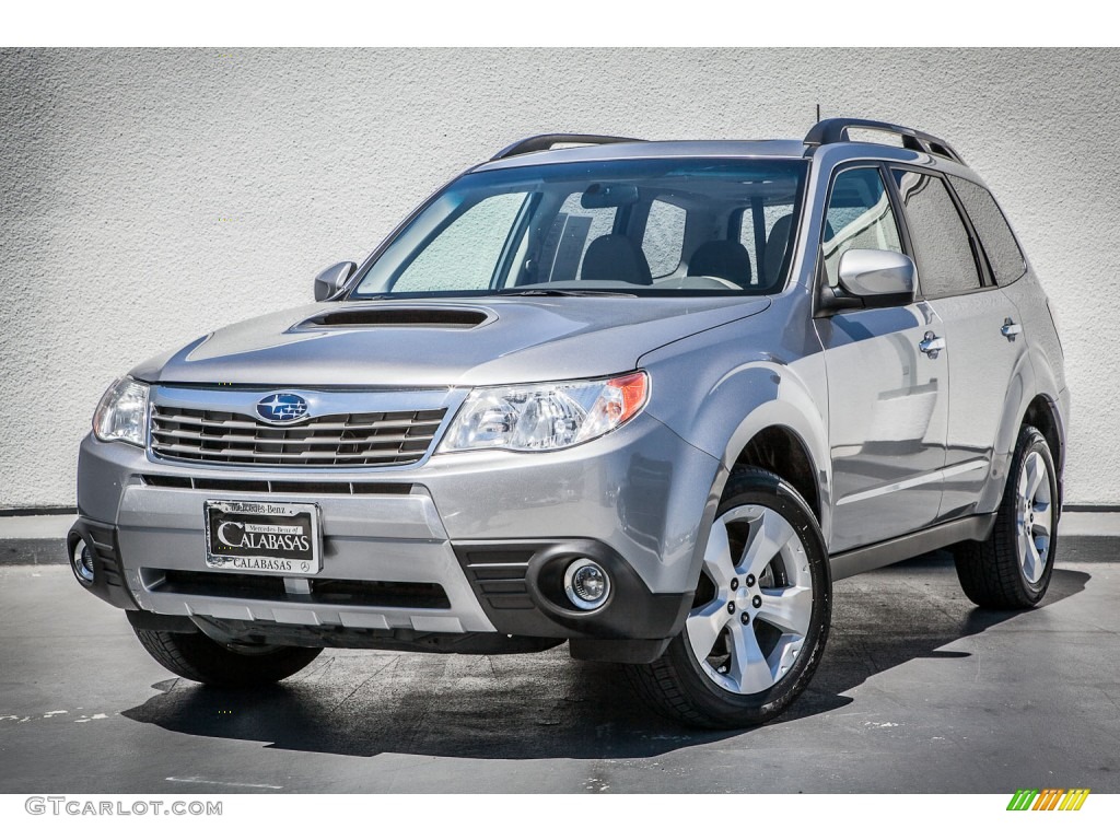 2010 Forester 2.5 XT Limited - Steel Silver Metallic / Platinum photo #13
