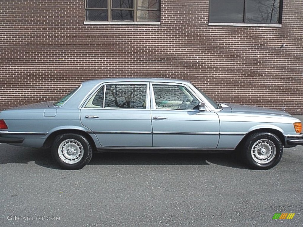 Silver Blue Metallic 1980 Mercedes-Benz S Class 450 SEL Exterior Photo #79657307