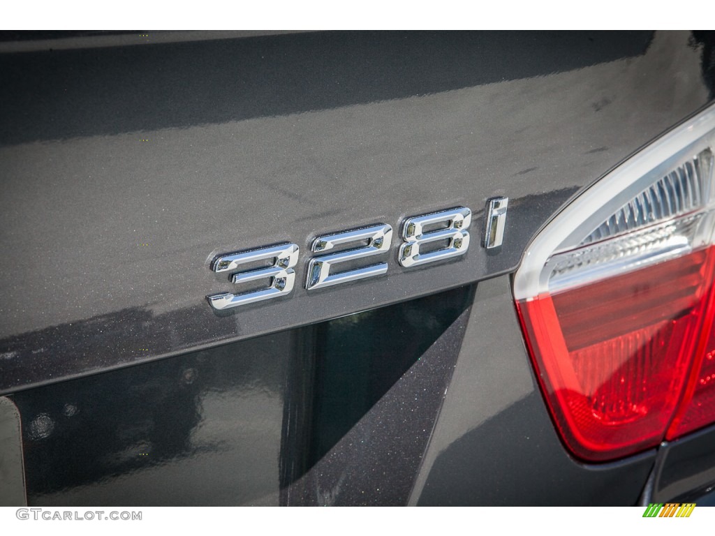 2007 3 Series 328i Sedan - Space Gray Metallic / Black photo #7
