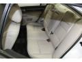 2007 Lincoln MKZ Light Stone Interior Rear Seat Photo