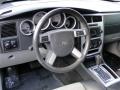 2007 Dodge Charger Dark Slate Gray/Light Slate Gray Interior Steering Wheel Photo