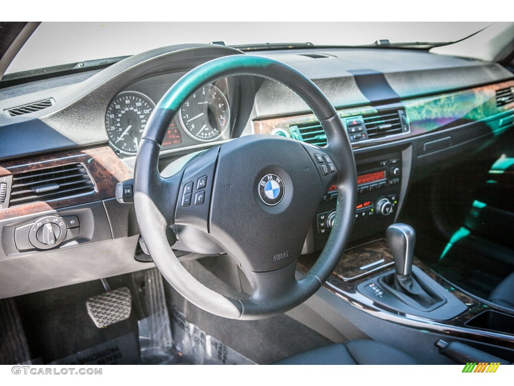 2007 3 Series 328i Sedan - Space Gray Metallic / Black photo #18