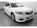 Super White 2010 Toyota Camry SE V6