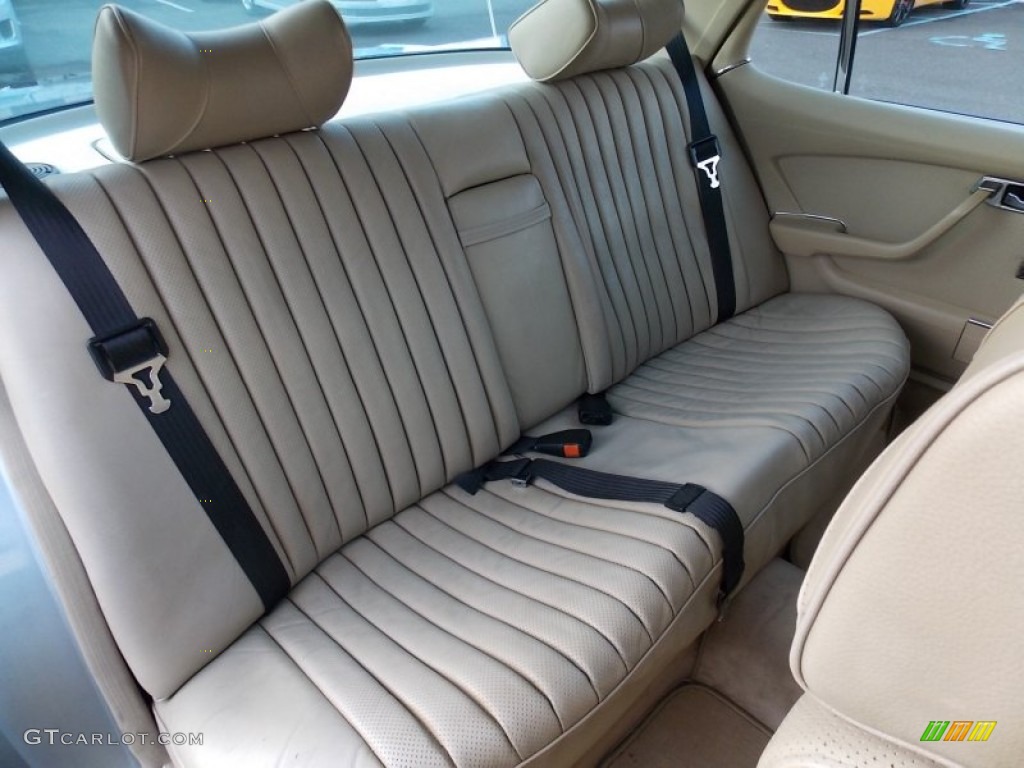 1980 Mercedes-Benz S Class 450 SEL Rear Seat Photos