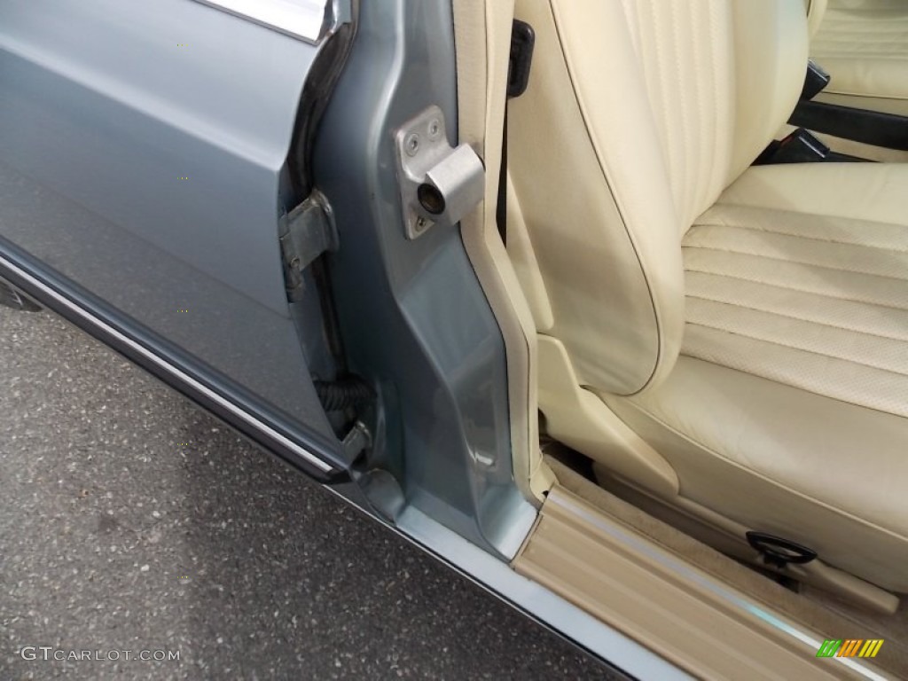 1980 S Class 450 SEL - Silver Blue Metallic / Beige photo #44