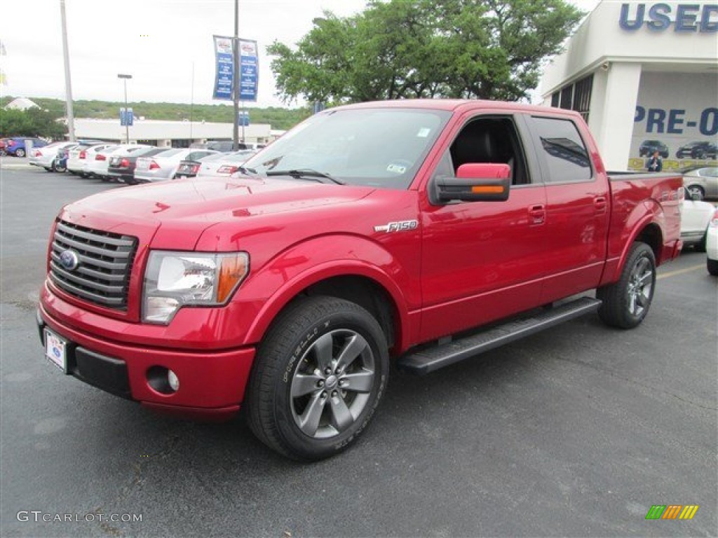 Red Candy Metallic 2010 Ford F150 FX2 SuperCrew Exterior Photo #79659461