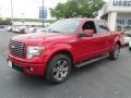 Red Candy Metallic 2010 Ford F150 FX2 SuperCrew Exterior