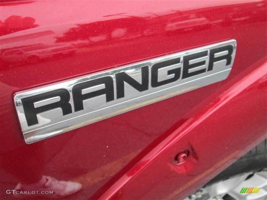 2011 Ranger Sport SuperCab 4x4 - Redfire Metallic / Medium Dark Flint photo #2