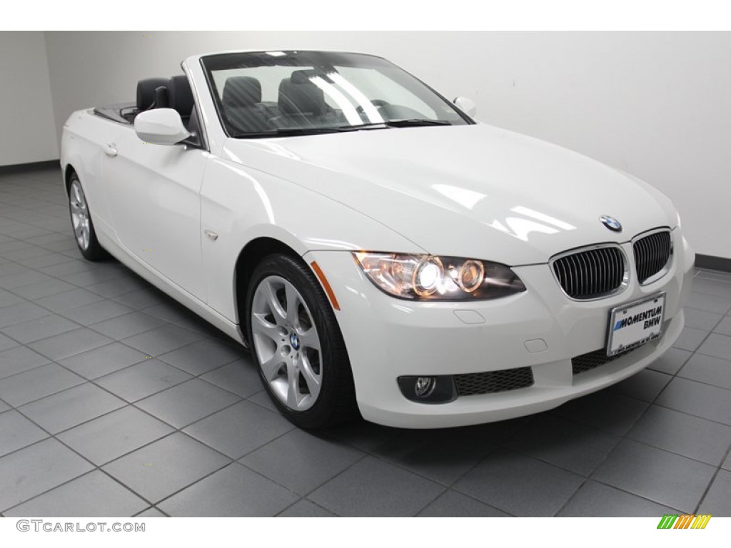 2010 3 Series 335i Convertible - Alpine White / Black photo #1