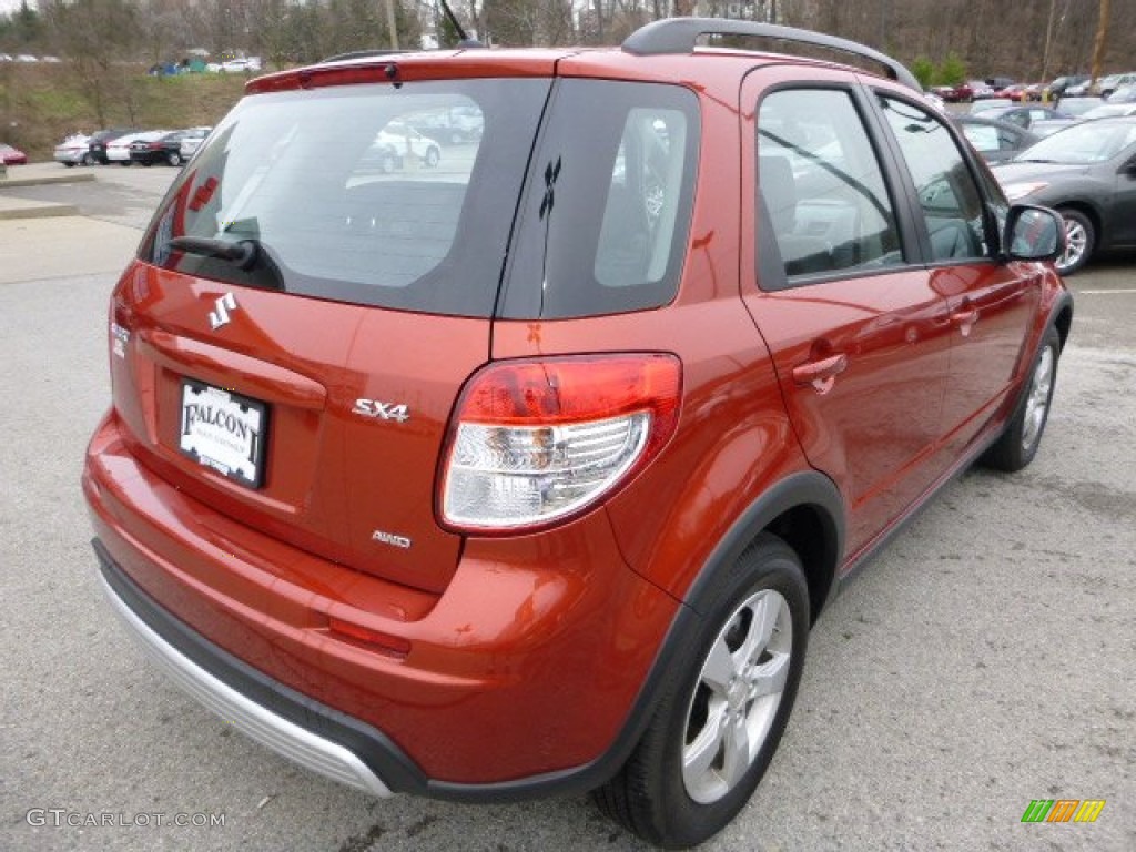 2012 SX4 Crossover AWD - Sunlight Copper Metallic / Black photo #3